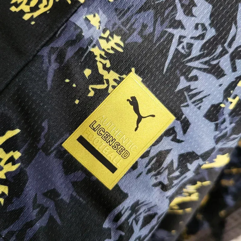 Manchester City 2023/24 Camisola Especial Preta Dourada – Homem