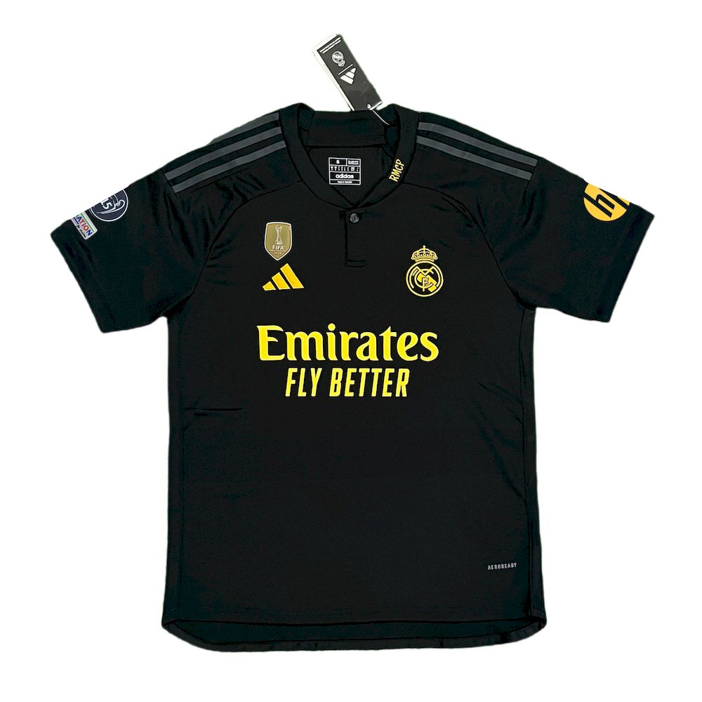 Real Madrid 2023/24 Camisola Terceira Liga dos Campeões Champions – Homem