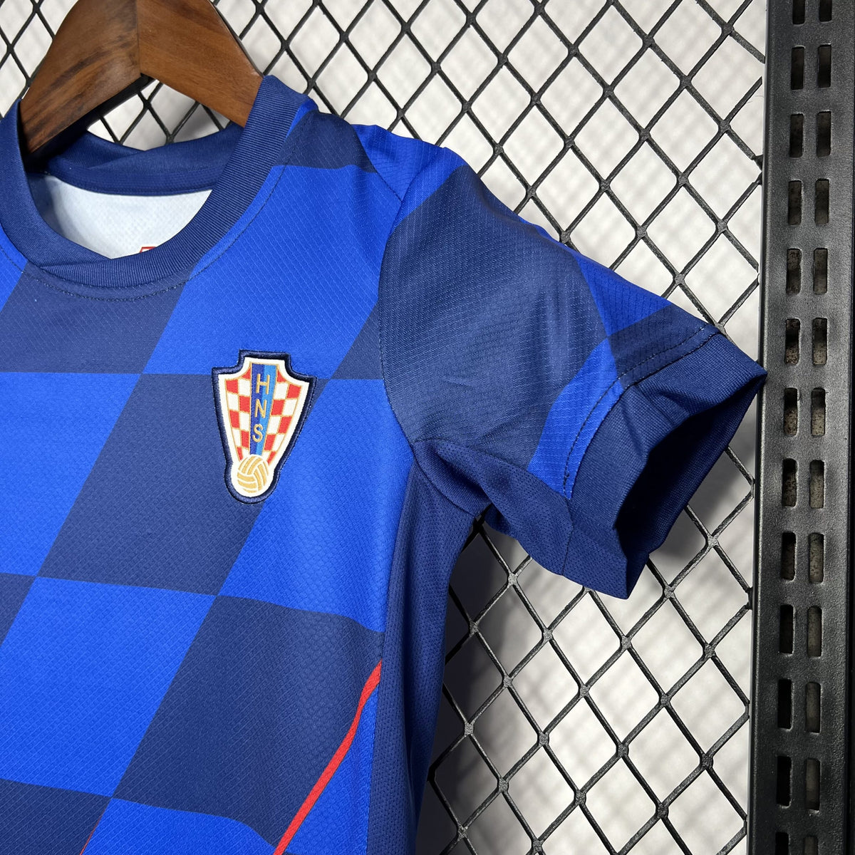 Croácia 2024/25 Conjunto Alternativo Euro – Criança
