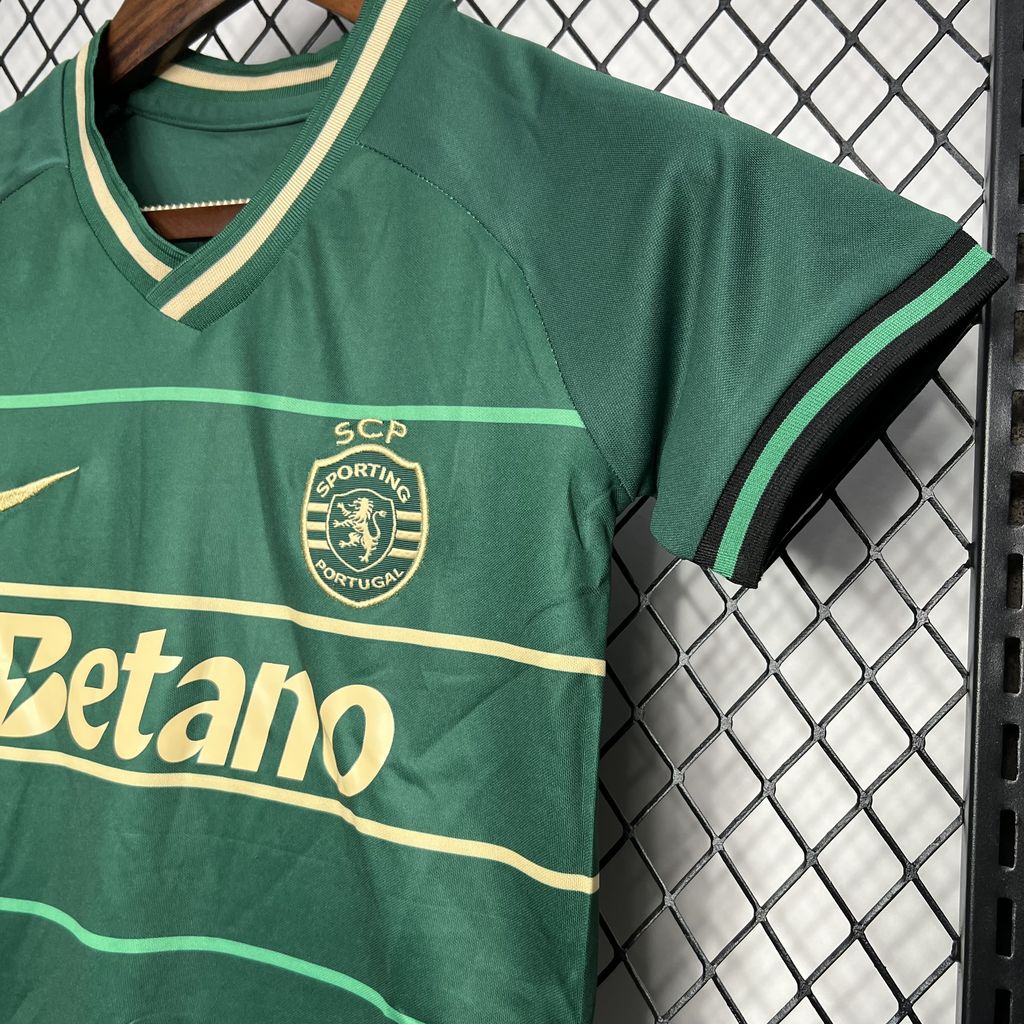 Sporting CP 2024/25 Conjunto Alternativo – Criança
