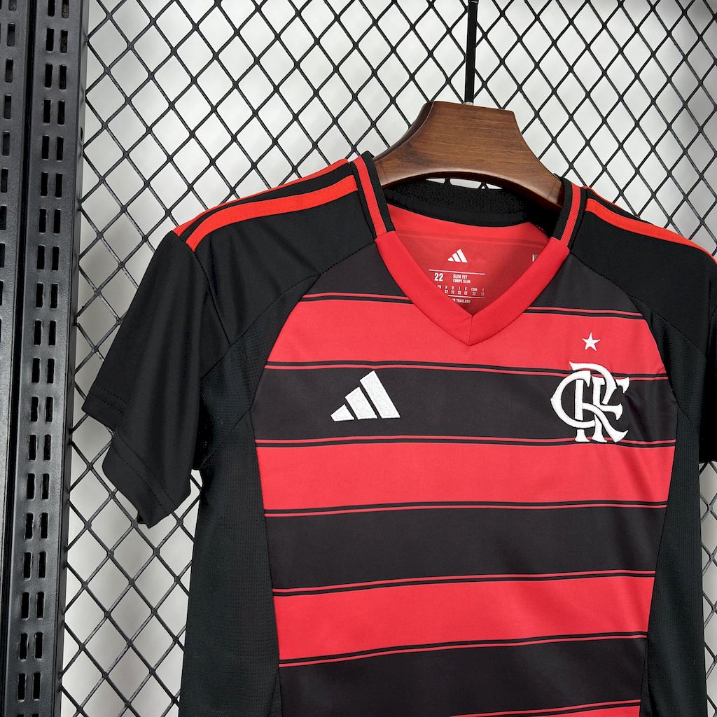 Flamengo 2025/26 Conjunto Principal – Criança