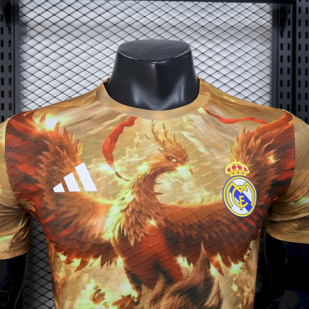 Real Madrid 2025/26 Camisola Nezha Phoenix Versão Versão Jogador – Homem