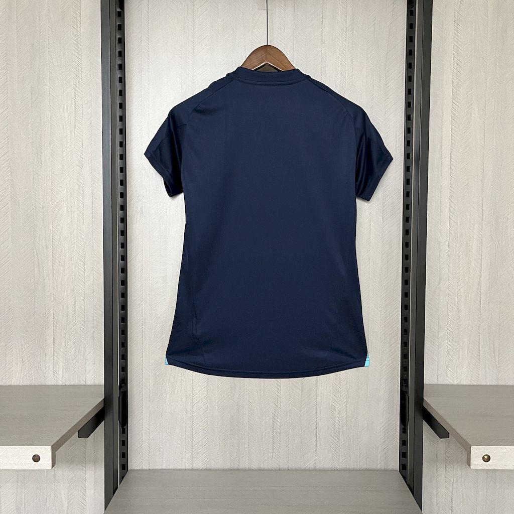 Flamengo 2025/26 Camisola de Pré-Jogo Wear Azul Escura – Mulher