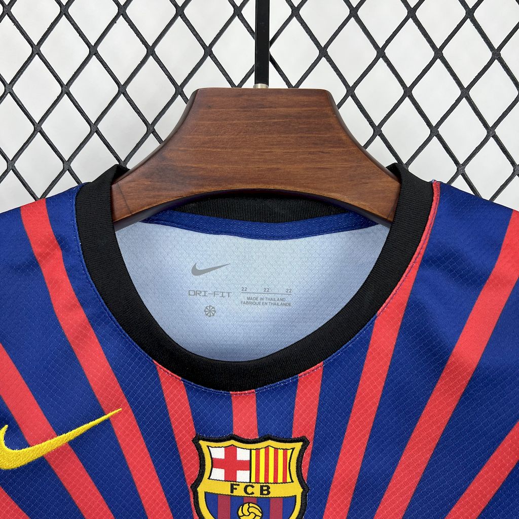 Barcelona 2025/26 Conjunto ワンピース-モンキー・D・ルフィ – Criança
