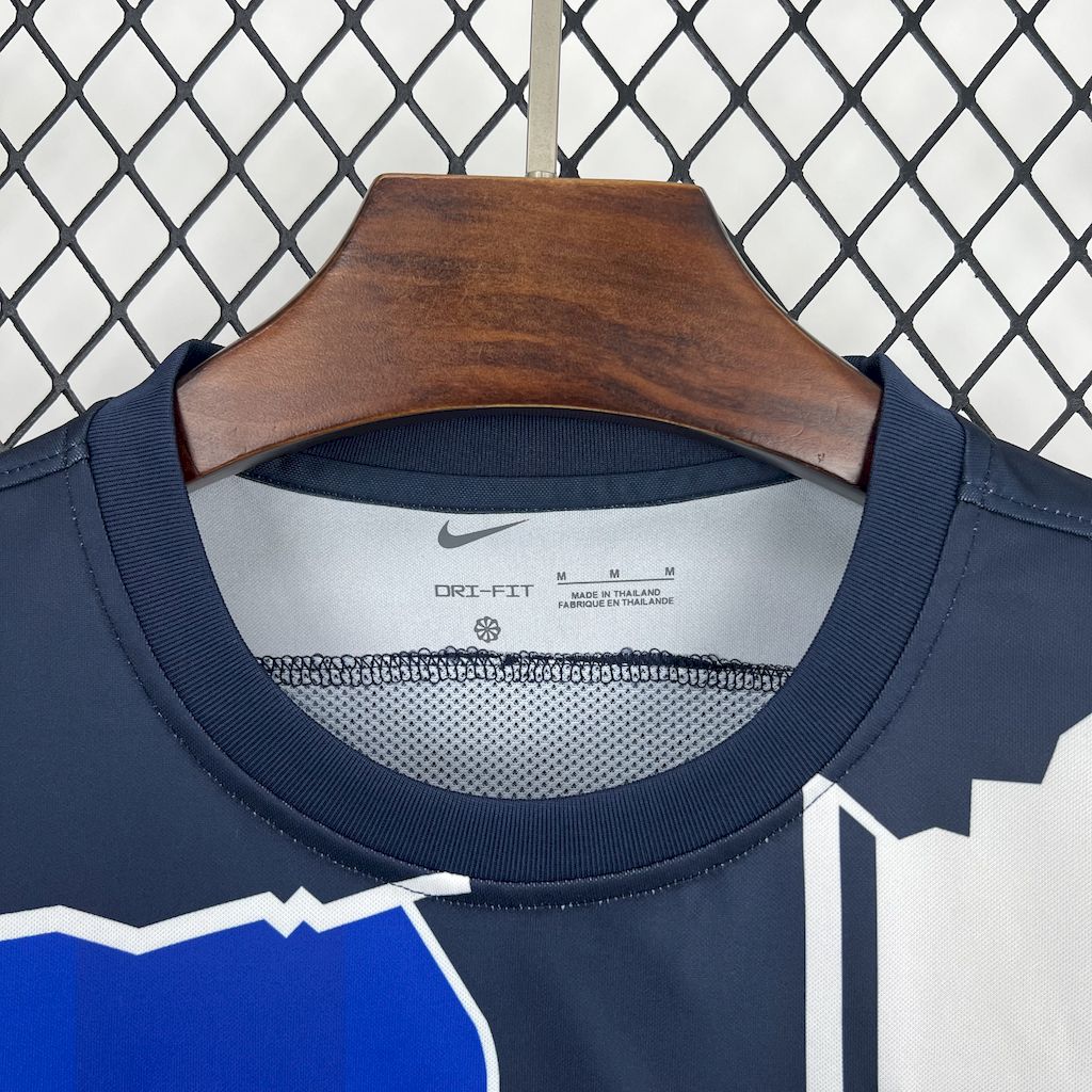 Hertha BSC 2024/25 Camisola seta Calentamiento – Homem