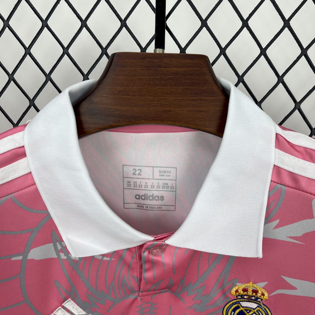 Real Madrid 2023/24 Conjunto Especial Rosa Dragon – Criança