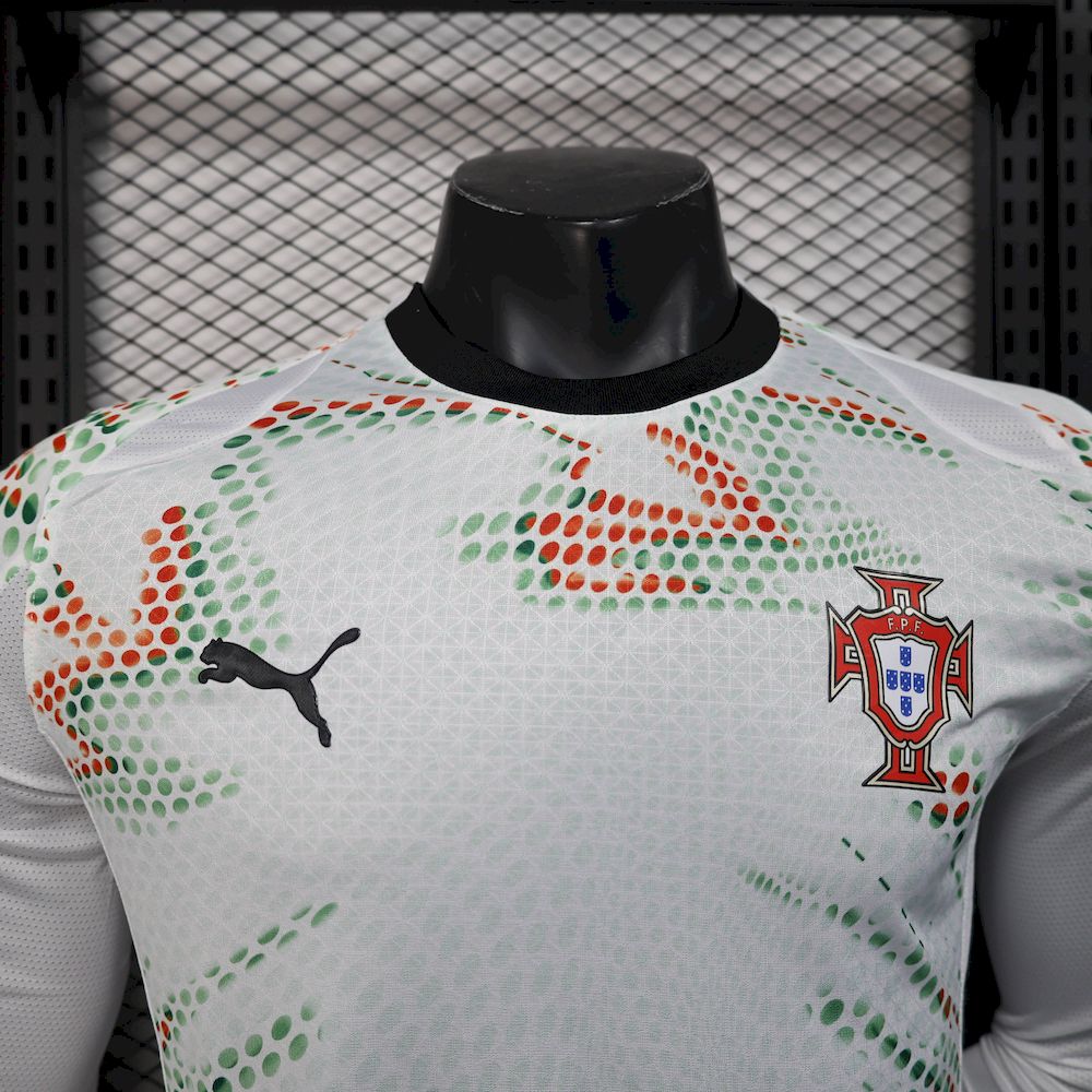 Portugal 2025/26 Camisola Alternativa de Manga Comprida Versão Jogador – Homem