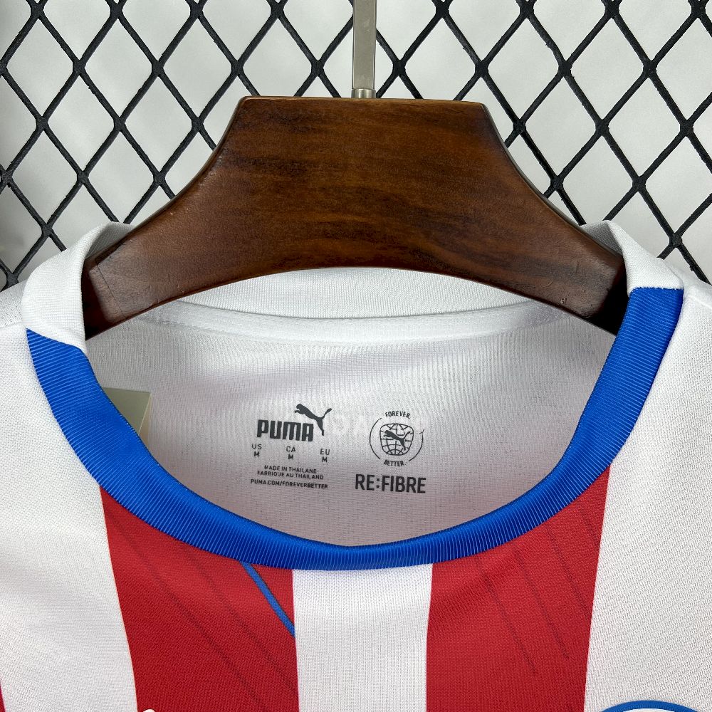 Paraguai 2024/25 Camisola Principal – Homem