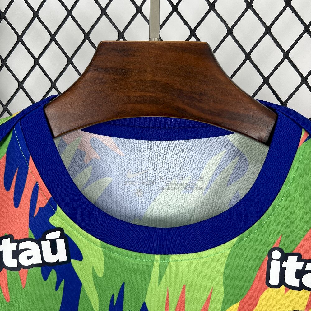 Brasil 2025/26 Camisola de Pré-Jogo – Homem
