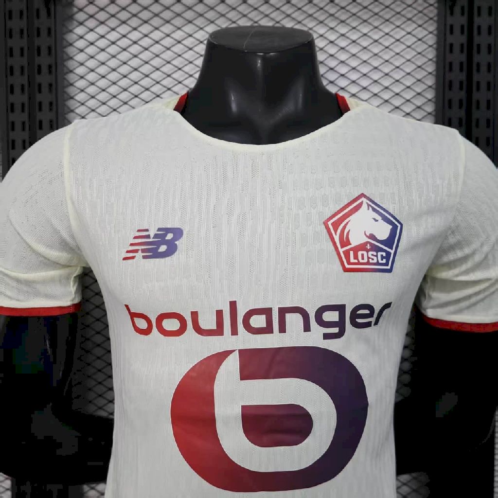 Lille OSC 2025/26 Camisola Alternativa Versão Jogador – Homem