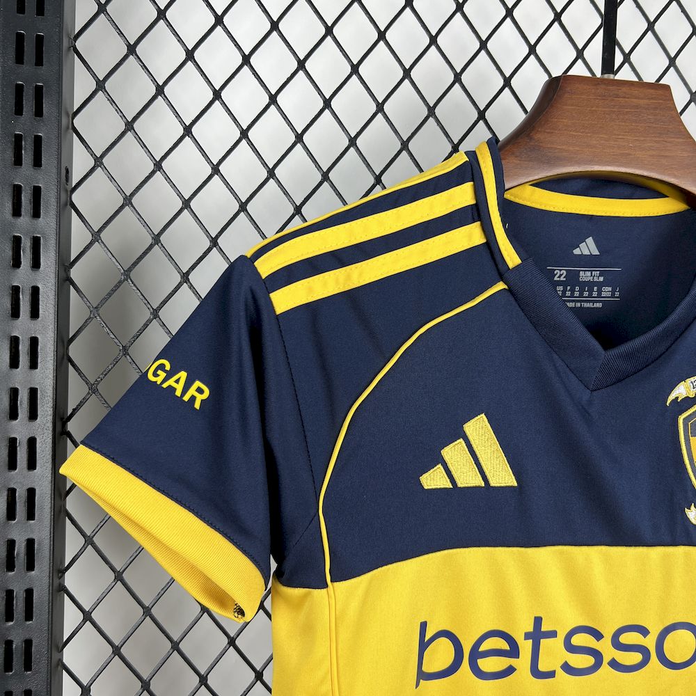 Boca Juniors 2025/26 Conjunto Principal – Criança