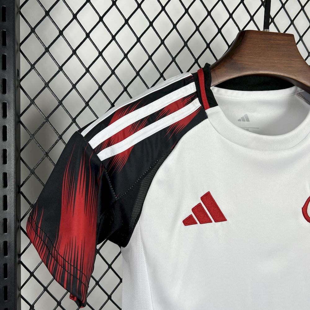 Flamengo 2025/26 Conjunto Alternativo – Criança