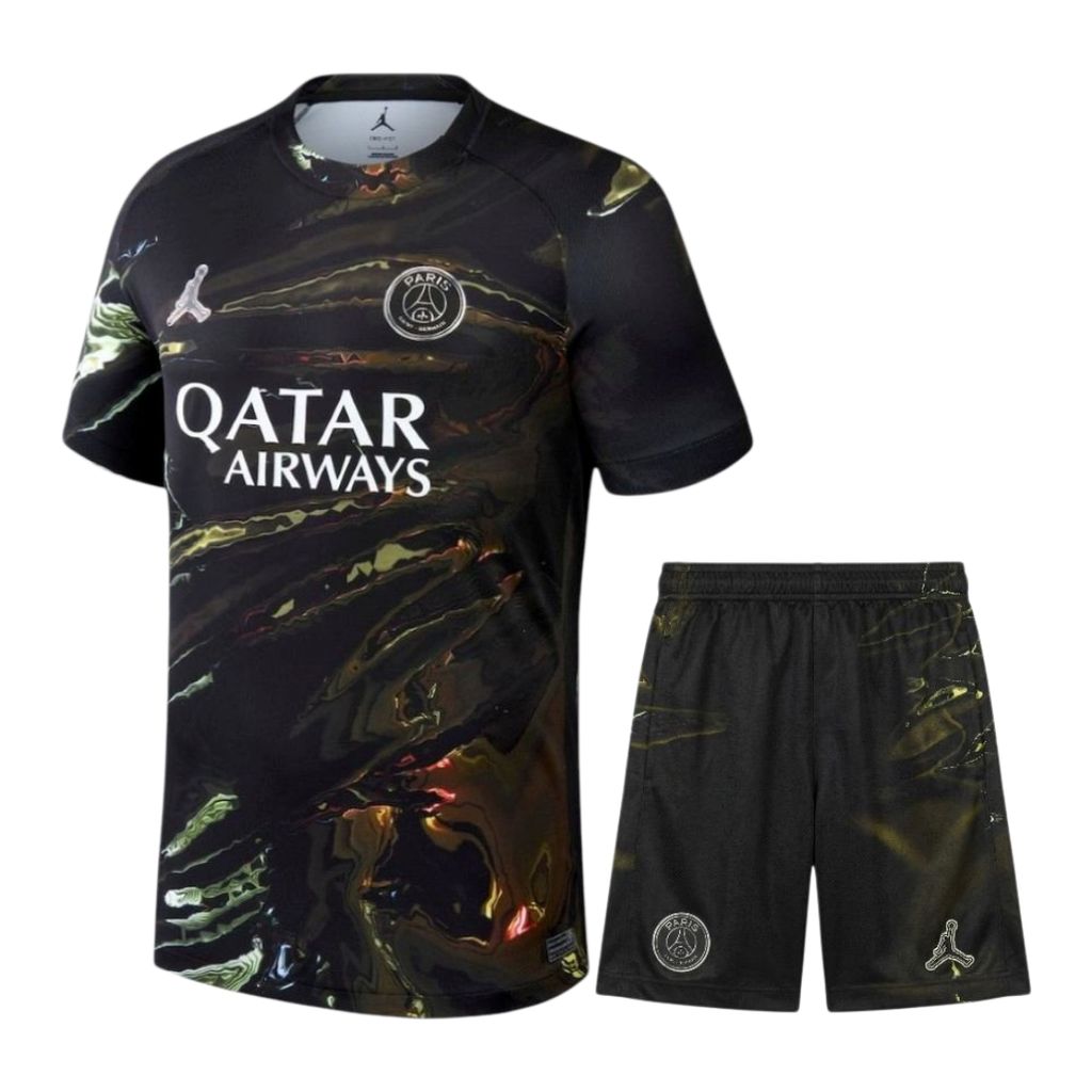 Paris Saint-Germain 2025/26 Conjunto Quarto – Criança