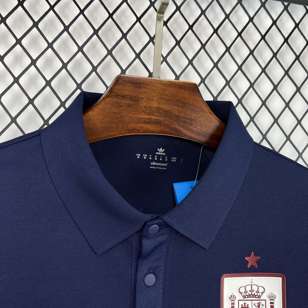 Espanha 2026 Camisola Polo Mundial – Homem