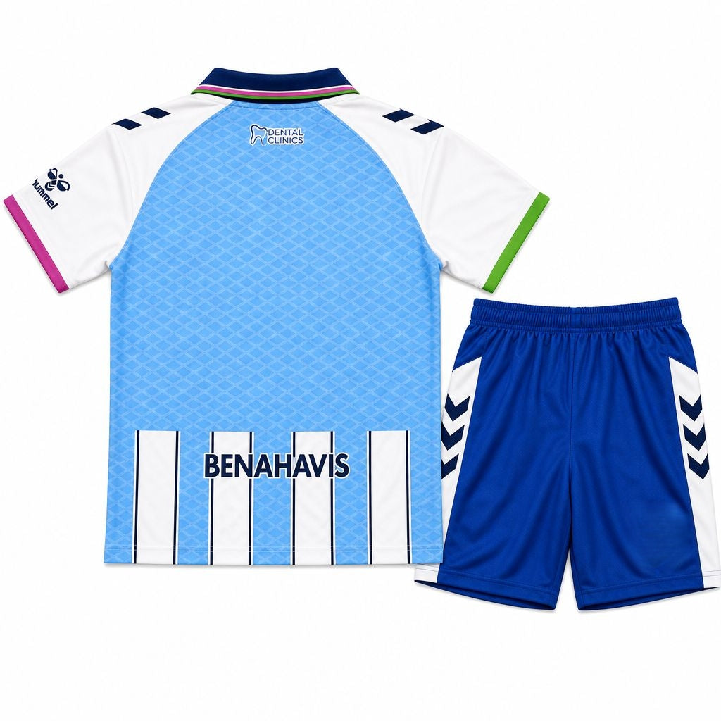 Malaga 2026/27 Conjunto Principal – Criança