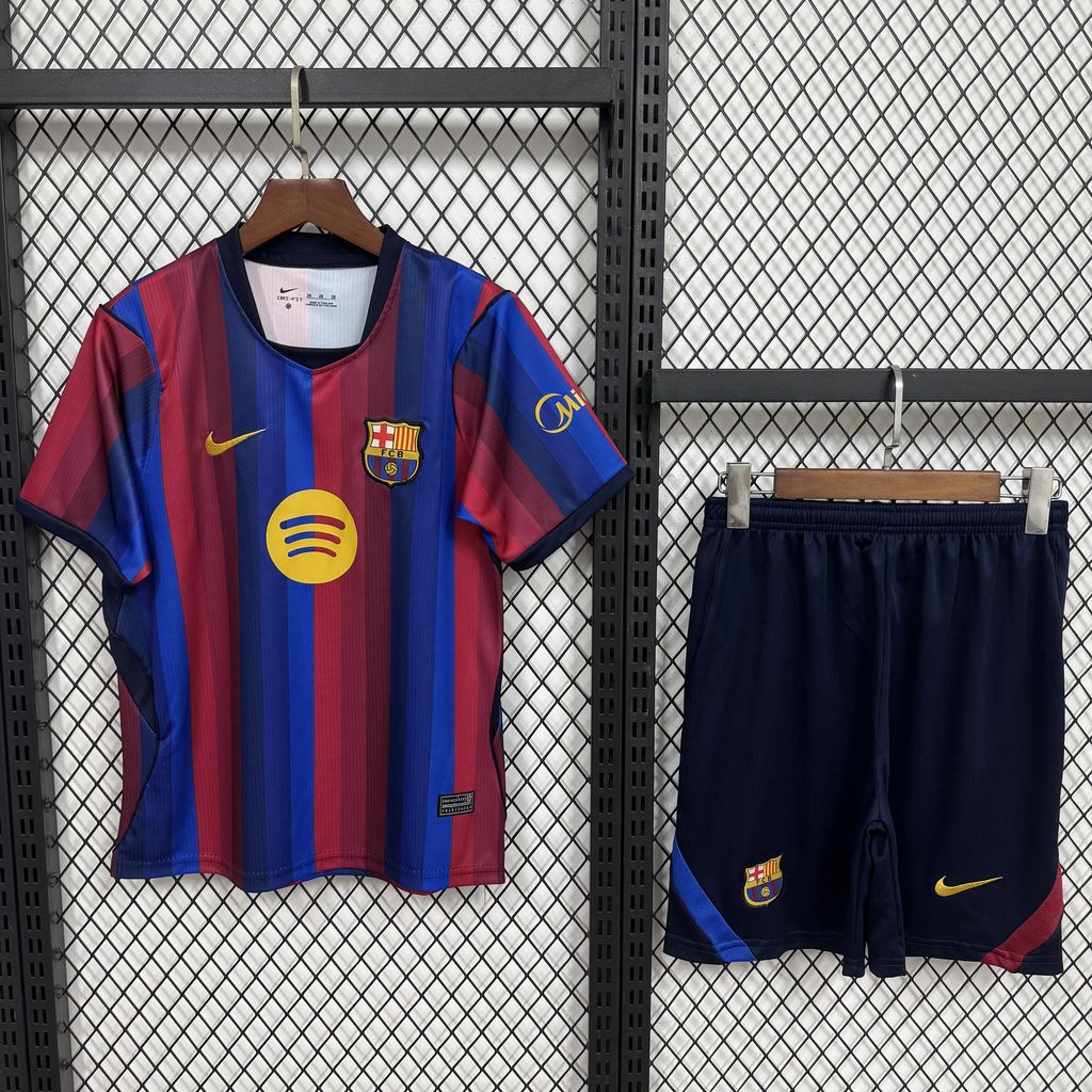 Barcelona 2026/27 Conjunto Principal – Criança