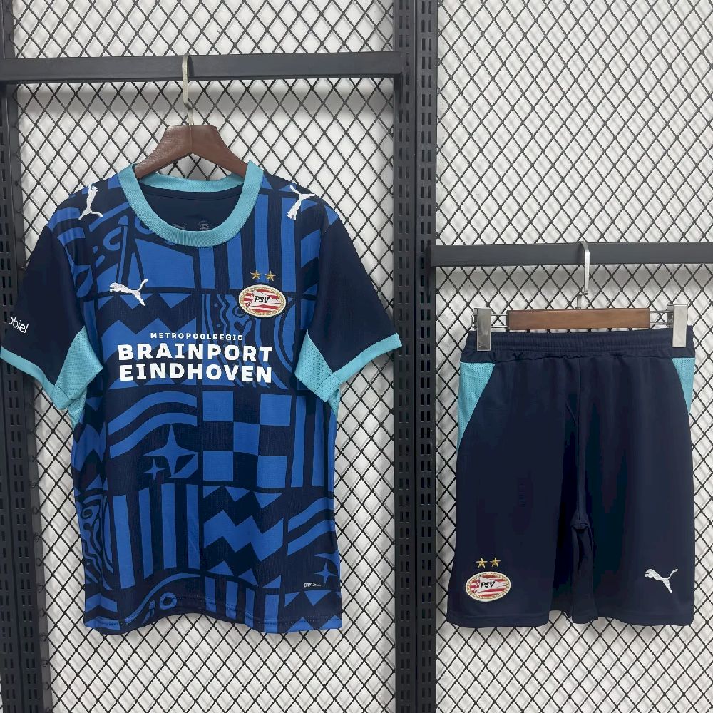 PSV Eindhoven 2026/27 Conjunto Terceiro – Criança