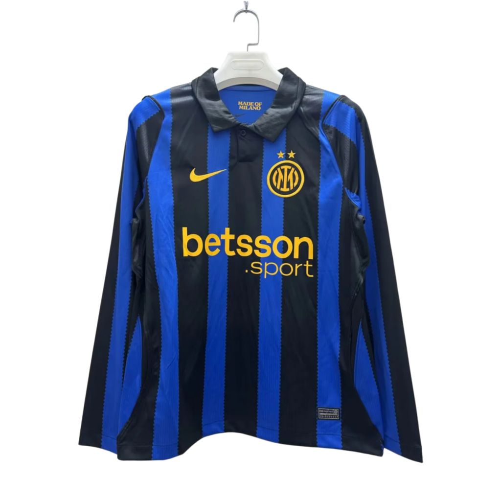 Inter de Milão 2026/27 Camisola Principal de Manga Comprida – Homem