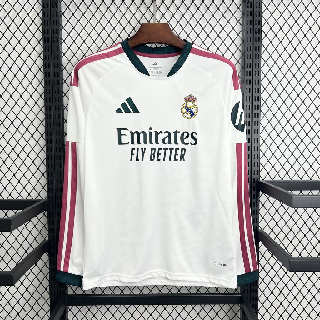 Real Madrid 2026/27 Camisola Principal de Manga Comprida – Homem