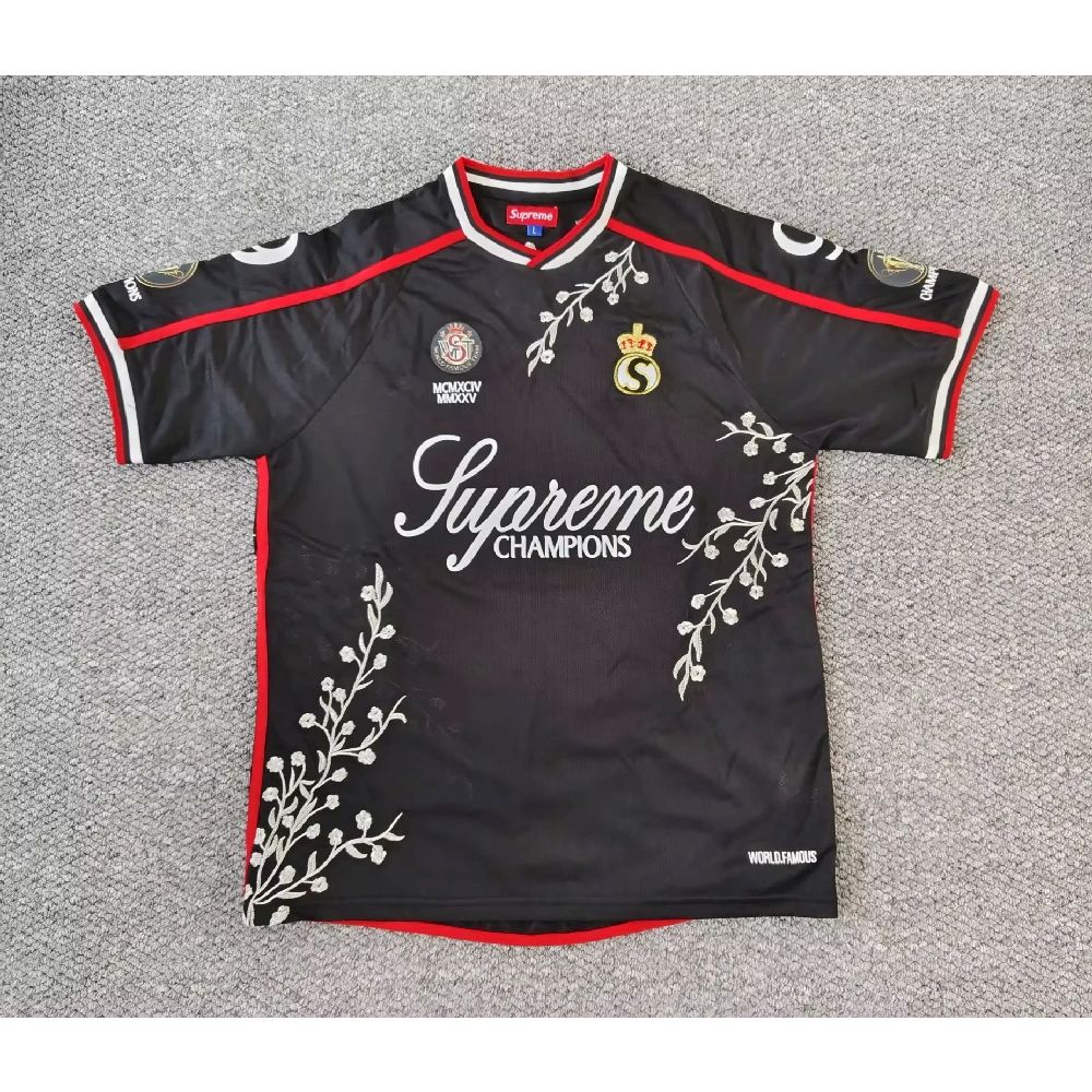 Sup 2026 Camisola FW25 Floral Embroidered Champions – Homem