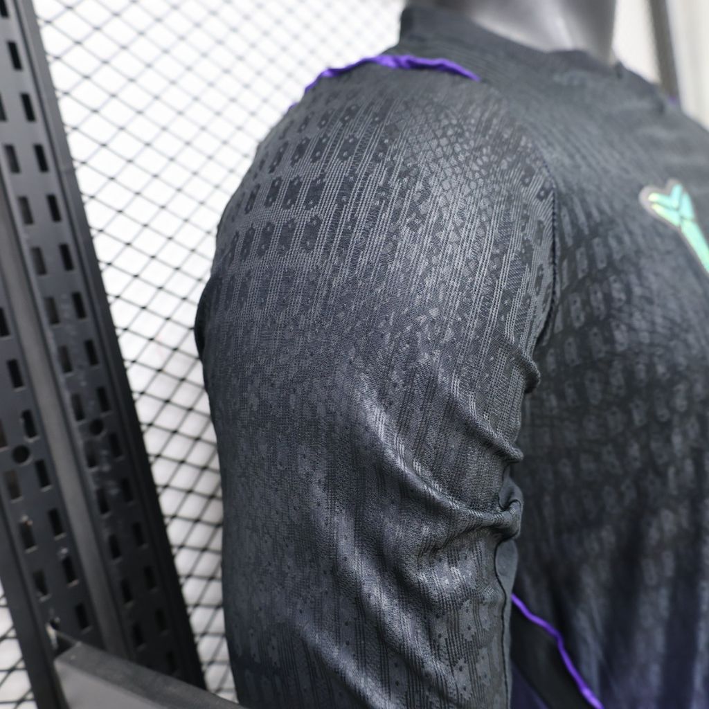 Barcelona 2026/27 Camisola Alternativa de Manga Comprida Versão Jogador – Homem