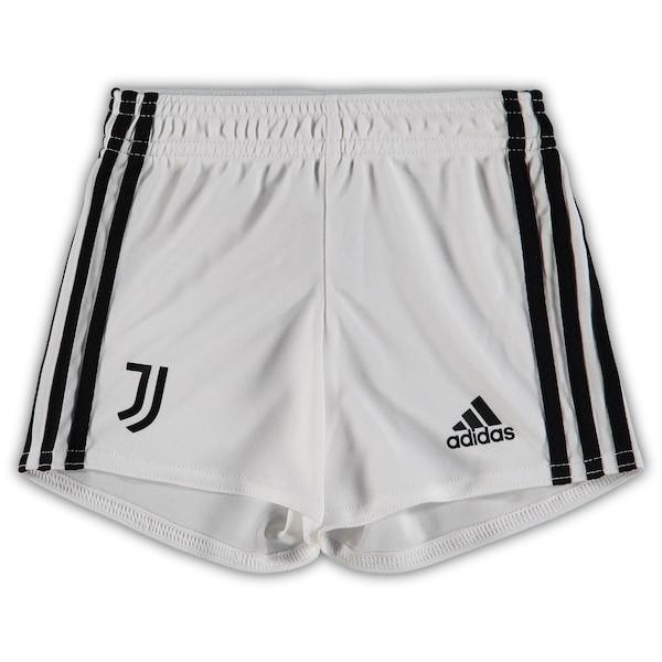 Juventus AD Infant 2021/22 Conjunto Principal Réplica - Branco/Preto – Homem