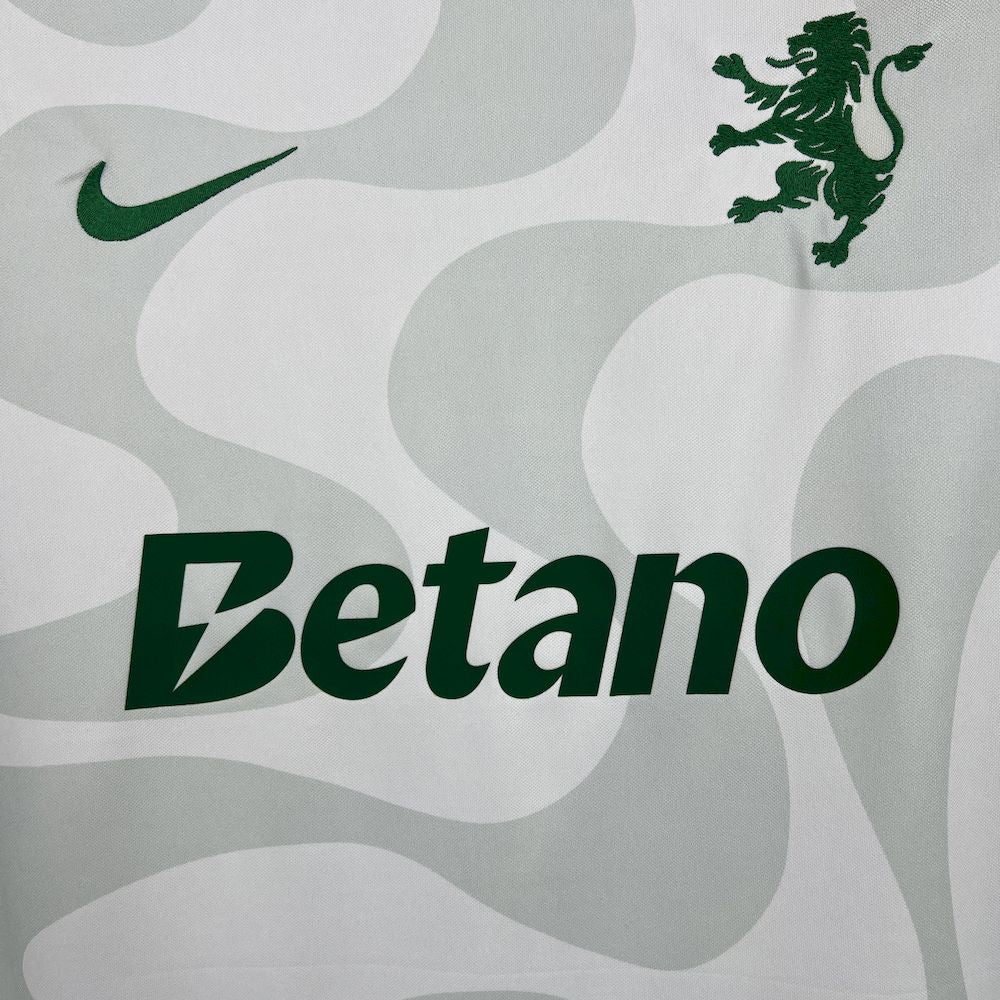 Sporting CP 2025/26 Camisola Alternativa Whtie – Homem