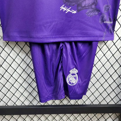 Real Madrid 2024/25 Conjunto Especial Y-3 Rose – Criança