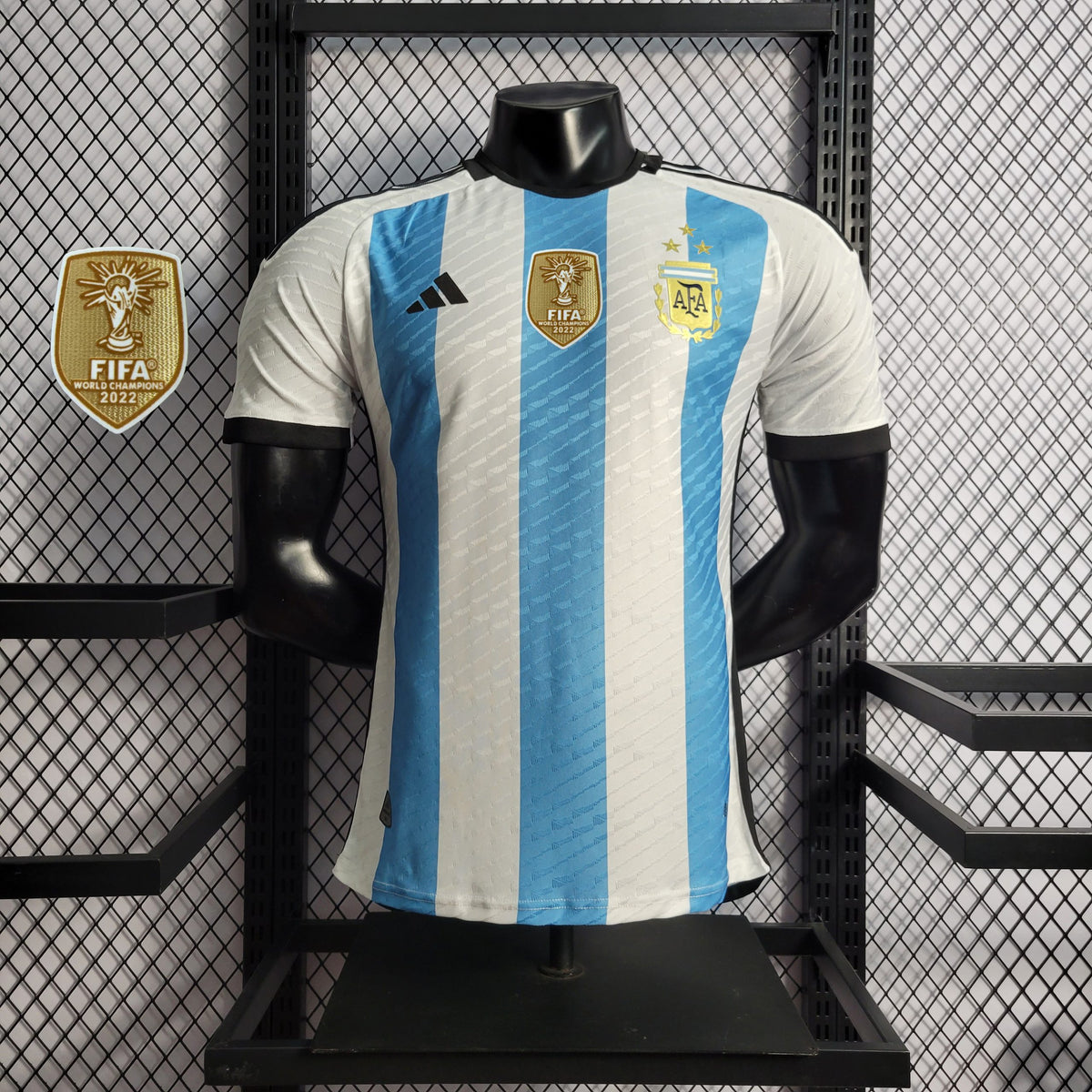 2022 Mundial 3-star Argentina Principal Versão Jogador – Homem