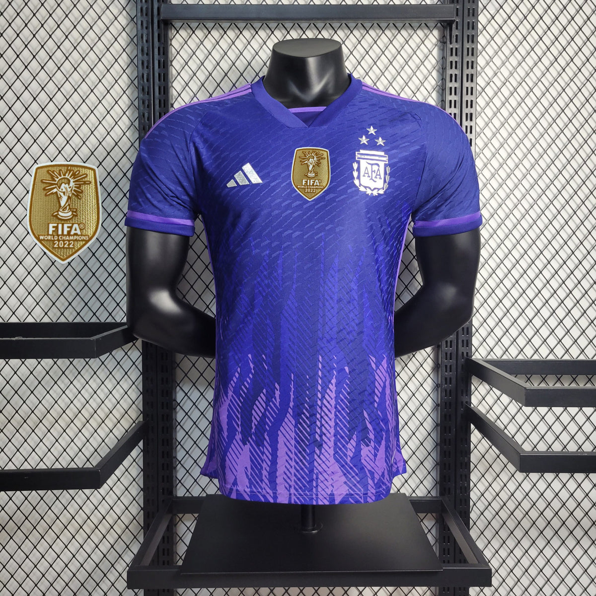 2022 Mundial 3-star Argentina Alternativa Versão Jogador – Homem