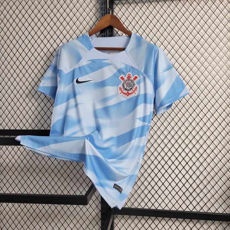 Corinthians 2023/24 Camisola de Guarda-Redes Azul Boutique – Homem