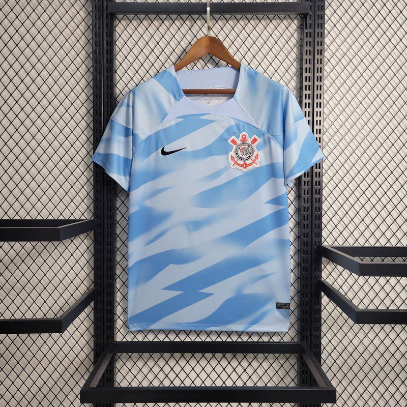 Corinthians 2023/24 Camisola de Guarda-Redes Azul Boutique – Homem