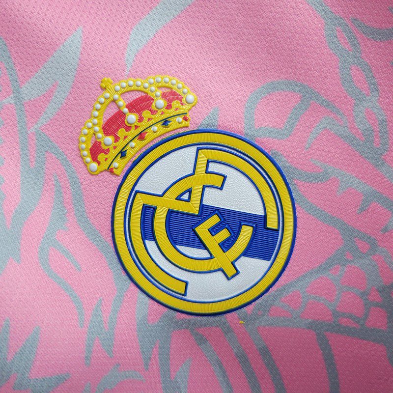 Real Madrid 2023/24 Camisola Especial Rosa Dragon – Homem