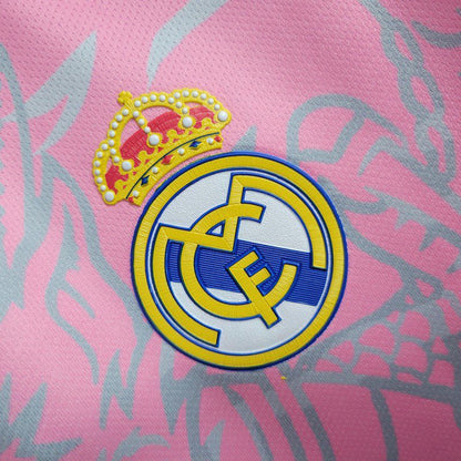 Real Madrid 2023/24 Camisola Especial Rosa Dragon – Homem