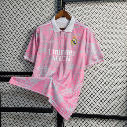 Real Madrid 2023/24 Camisola Especial Rosa Dragon – Homem