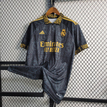 Real Madrid 2023/24 Camisola Conceito Edição Preta – Homem