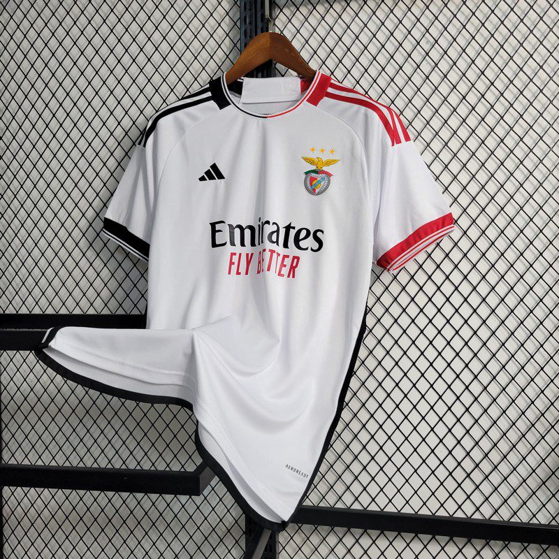 Benfica 2023/24 Camisola Branca – Homem