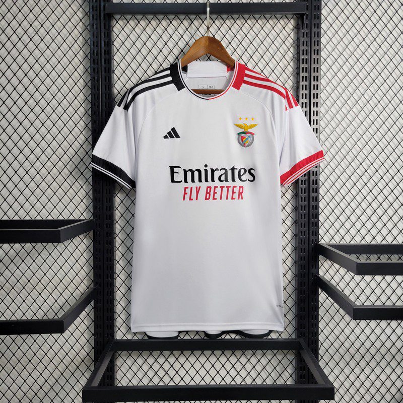 Benfica 2023/24 Camisola Branca – Homem