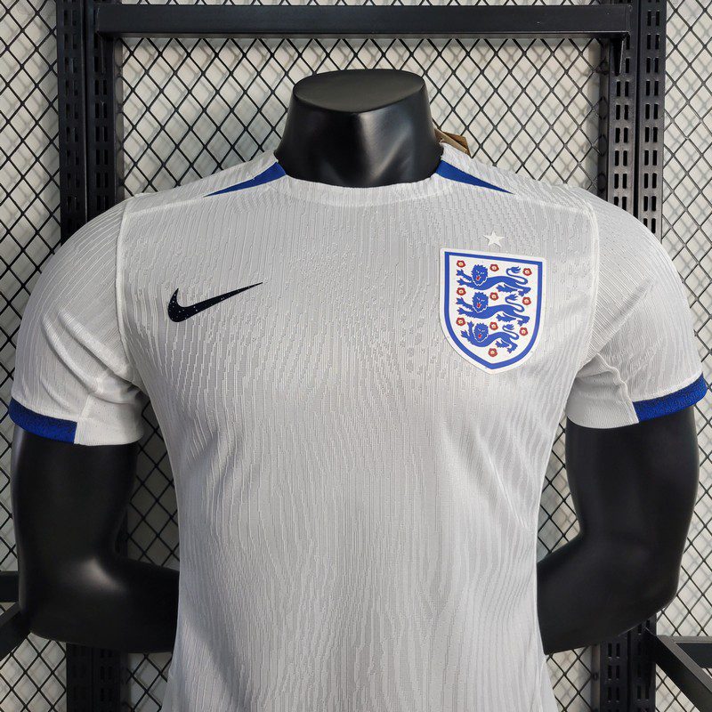 Inglaterra 2023/24 Camisola Principal Euro Versão Jogador – Homem