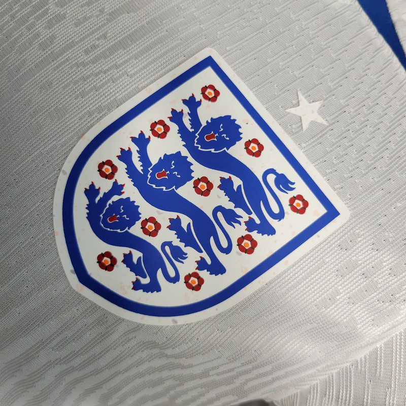 Inglaterra 2023/24 Camisola Principal Euro Versão Jogador – Homem