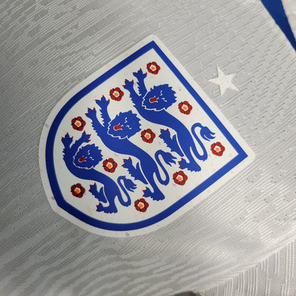 Inglaterra 2023/24 Camisola Principal Euro Versão Jogador – Homem
