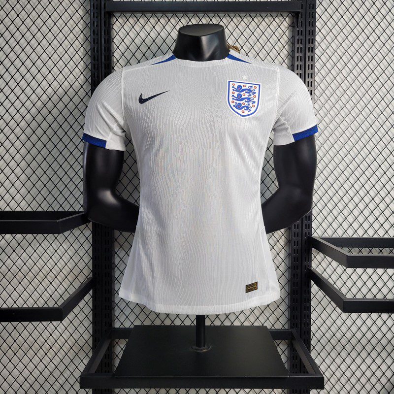 Inglaterra 2023/24 Camisola Principal Euro Versão Jogador – Homem