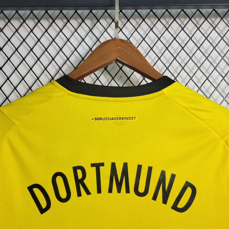 Borussia Dortmund 2023/24 Camisola Principal de Manga Comprida – Homem