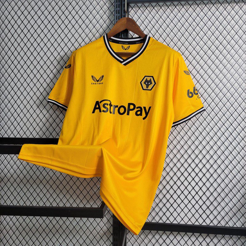Wolves 2023/24 Camisola Principal – Homem