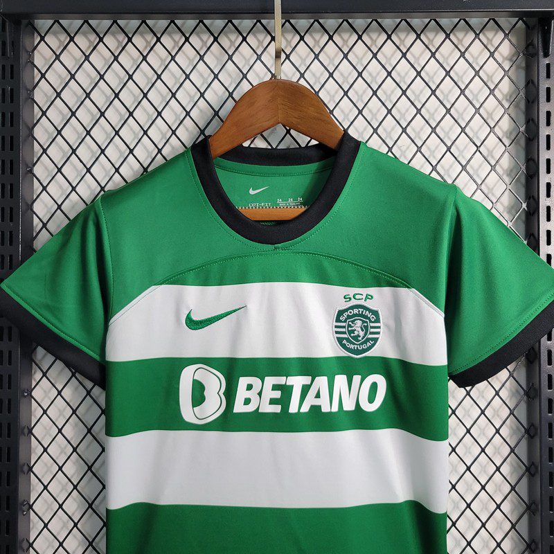 Sporting CP 2023/24 Conjunto Principal – Criança