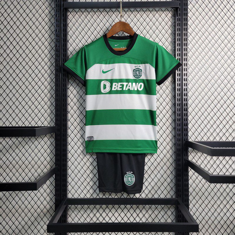 Sporting CP 2023/24 Conjunto Principal – Criança