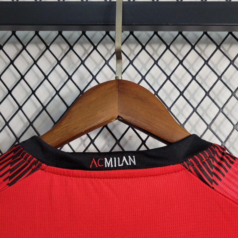 AC Milan 2023/24 Conjunto Principal – Criança