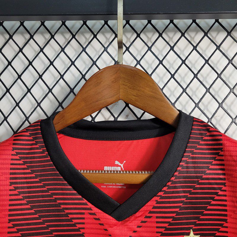 AC Milan 2023/24 Conjunto Principal – Criança