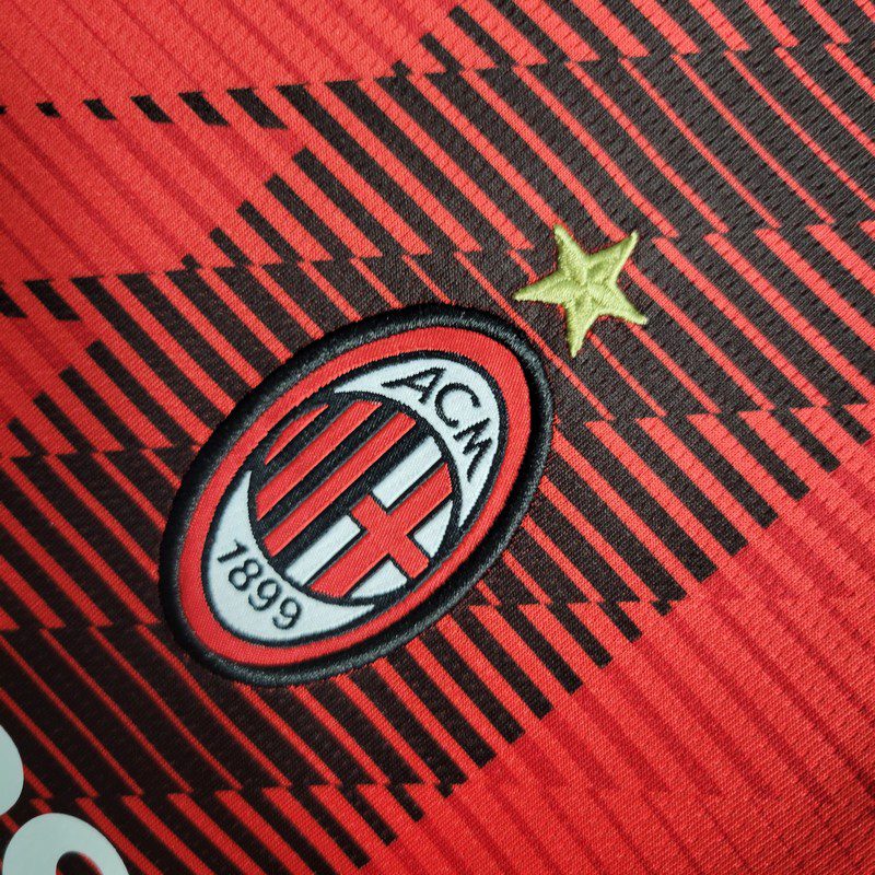 AC Milan 2023/24 Conjunto Principal – Criança