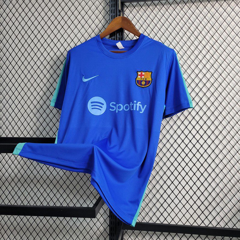Barcelona 2023/24 Camisola de Pré-Jogo – Homem